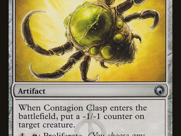 Contagion Clasp – One Card a Day